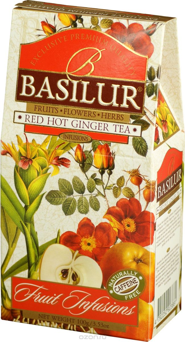 Basilur Red Hot Ginger Tea   , 100 