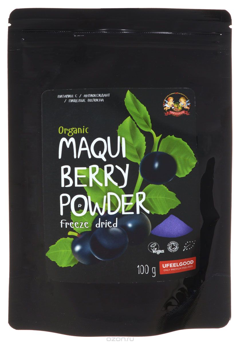 UFEELGOOD Organic Maqui Berry Powder    , 100 