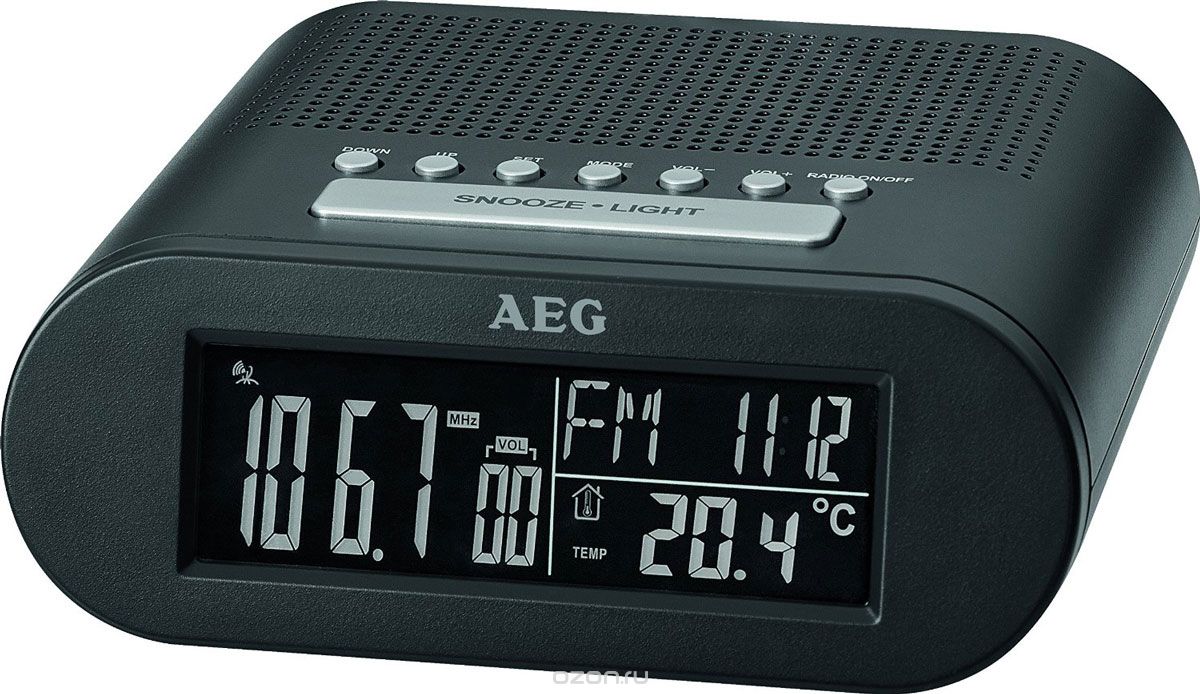 Радио-будильник AEG MRC 4145 F, Black