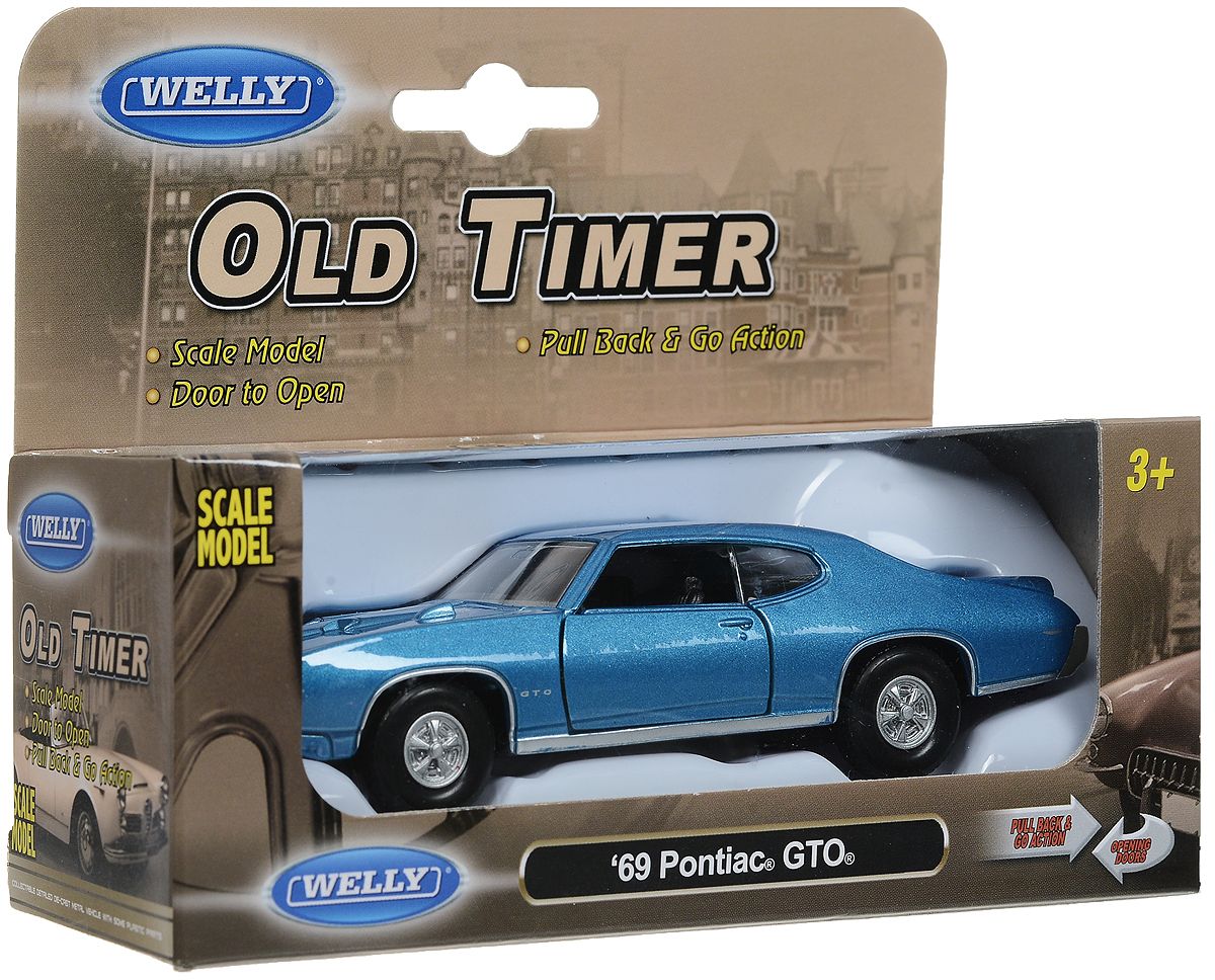 Welly   69 Pontiac GTO  