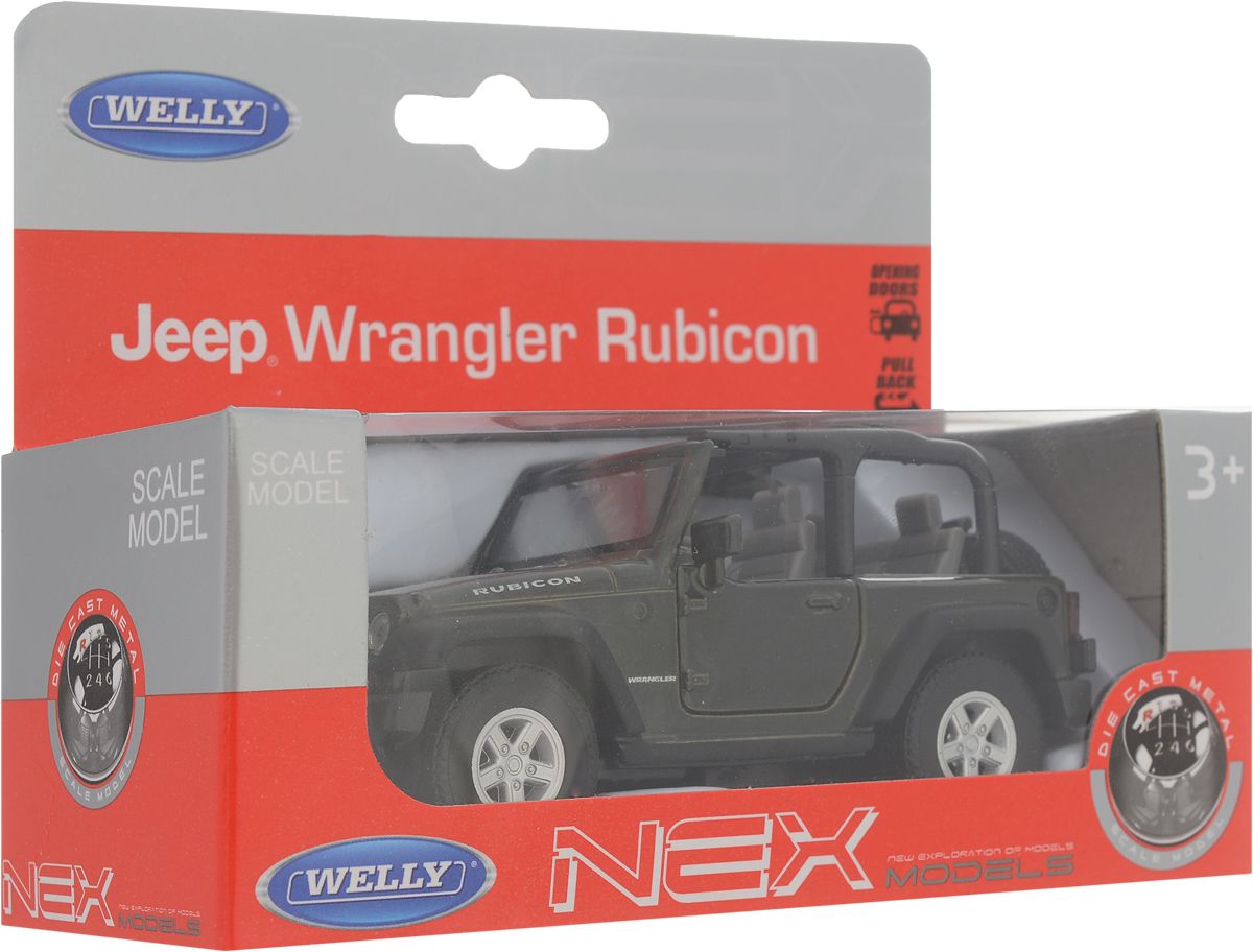 Welly   Jeep Wrangler Rubicon  -