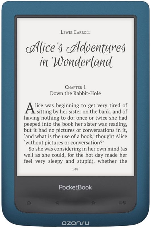 PocketBook 641 Aqua 2, Blue электронная книга