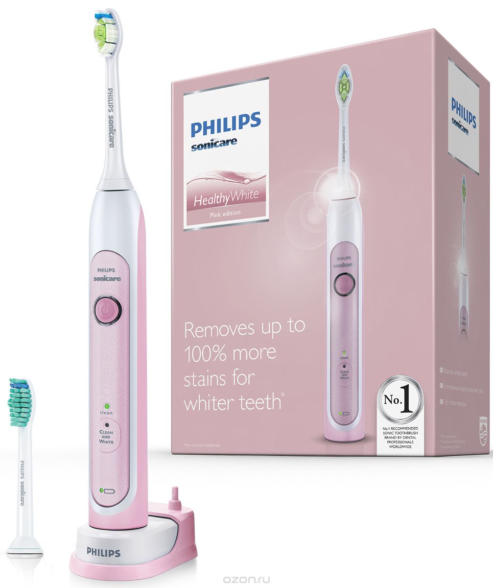 Philips Sonicare HealthyWhite HX6762/43, Pink   