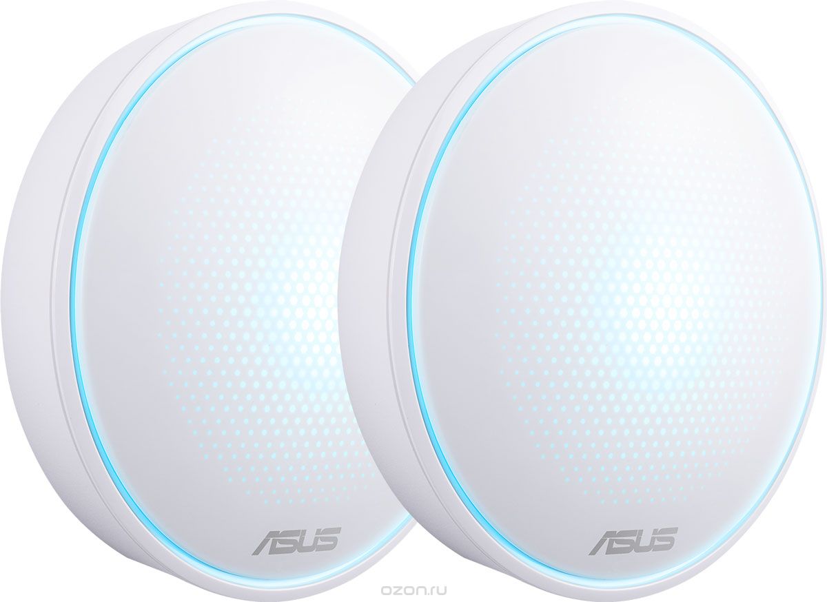ASUS Lyra MAP-AC1300 2-PK, White точка доступа