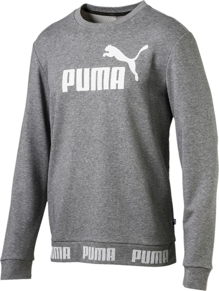   Puma Amplified Crew Sweat, : . 85473603.  M (48)