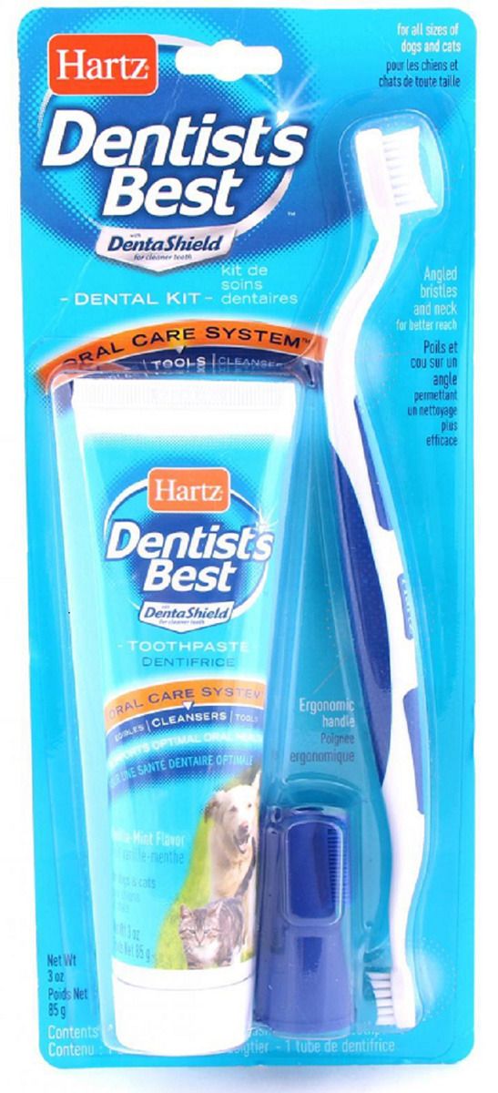      Hartz Total Oral Care Dental Kit For Dogs & Cats, H12502